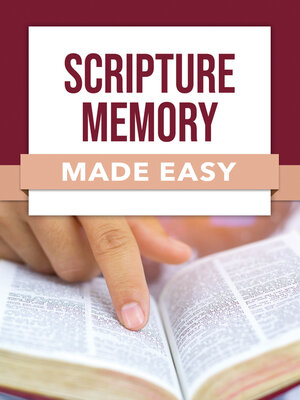 cover image of Scripture Memory Made Easy